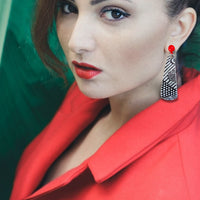Graphic Pulse Earrings