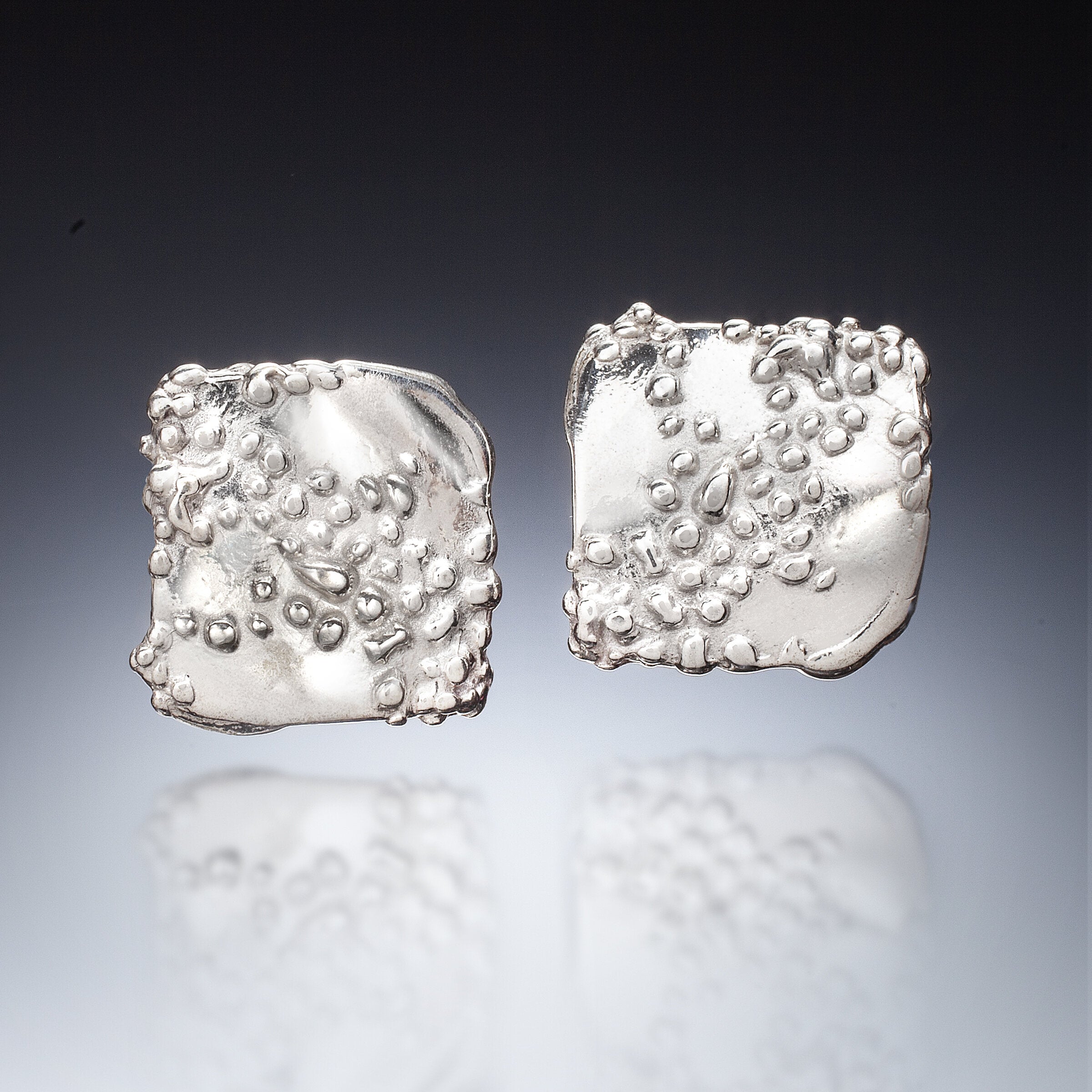 Seafoam Post Earrings | Photo by Ralph Gabriner