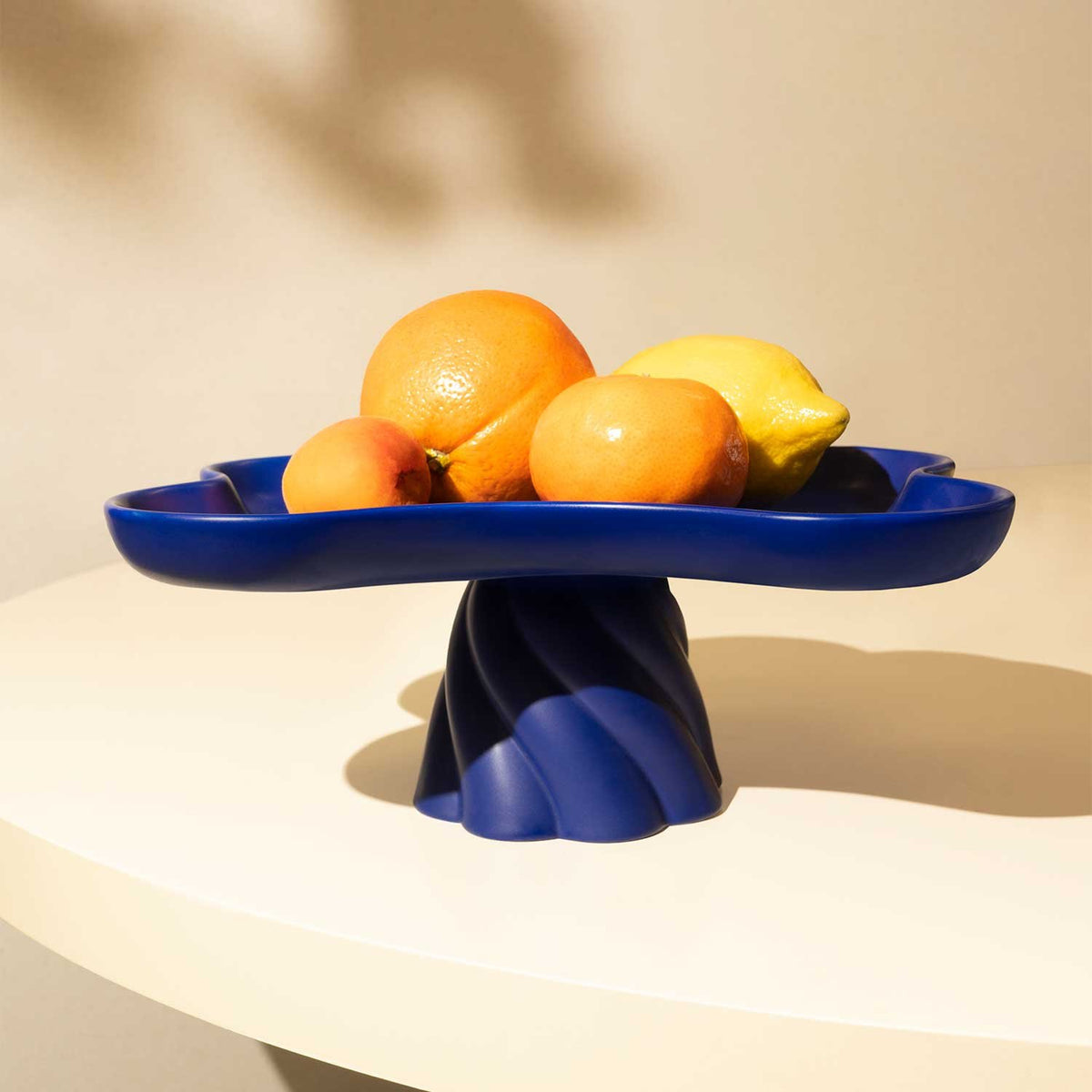 Dark Blue Templo High Tray