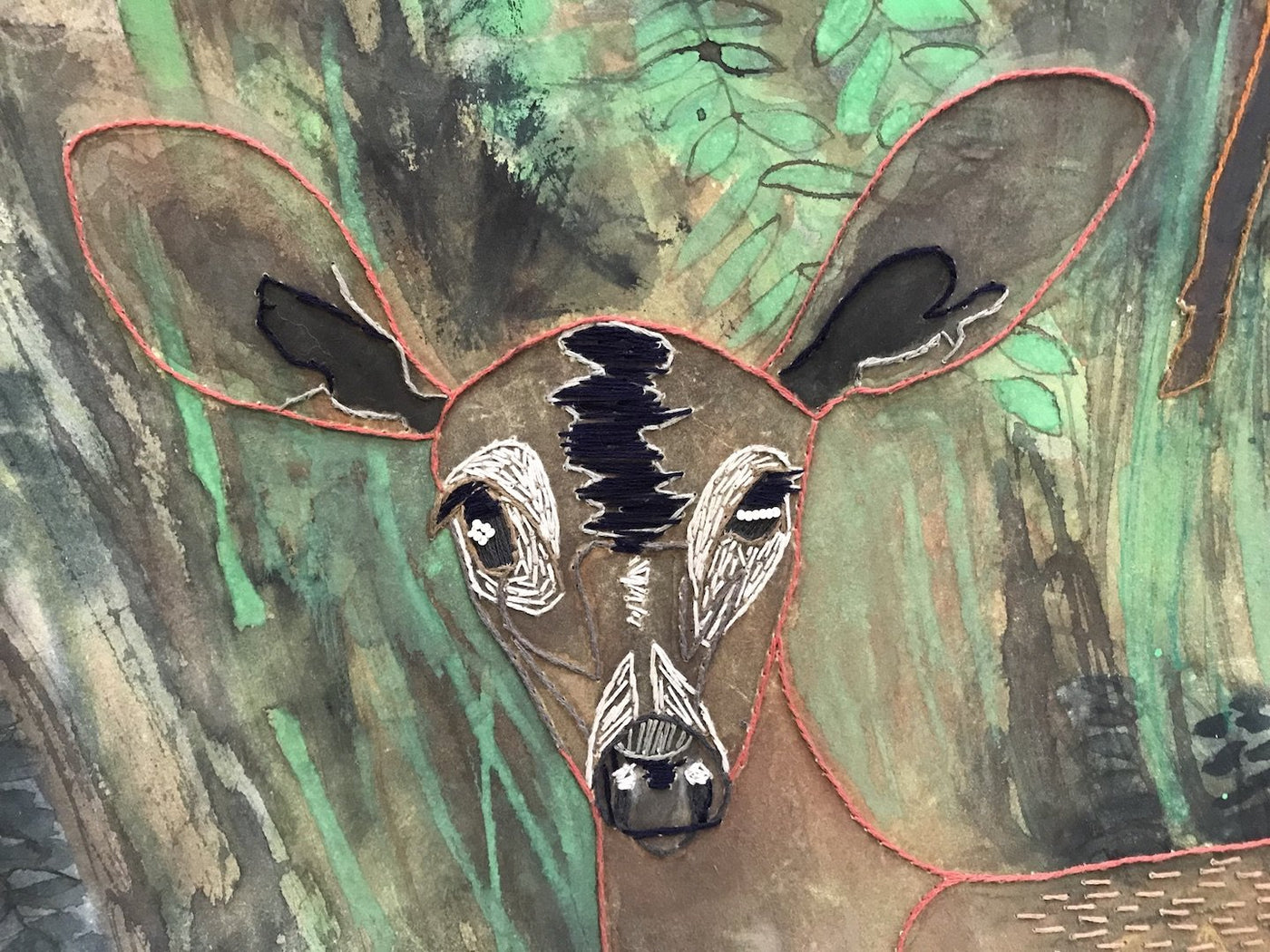 Two Deer near Beaver Lodge