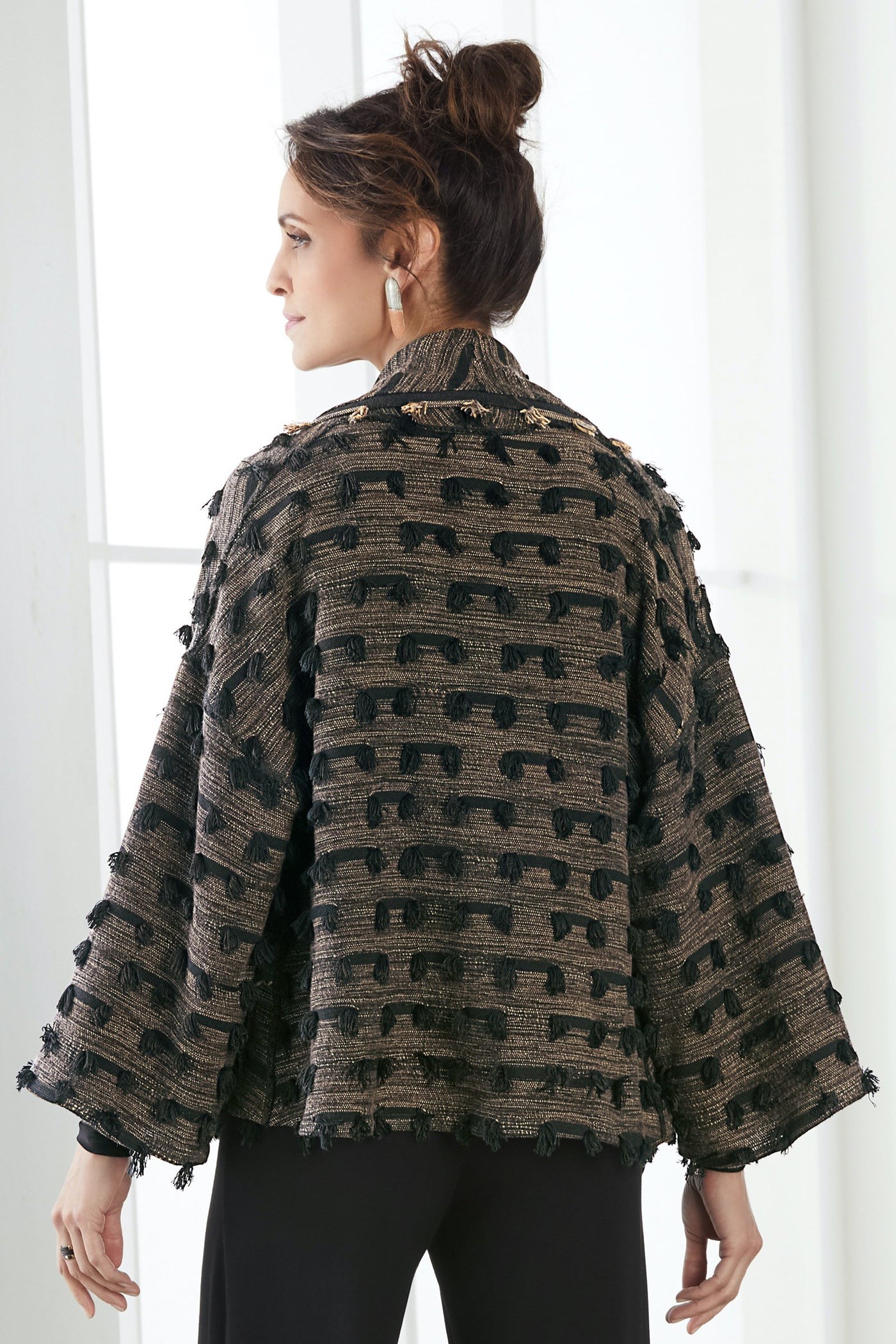 Bronze, back view