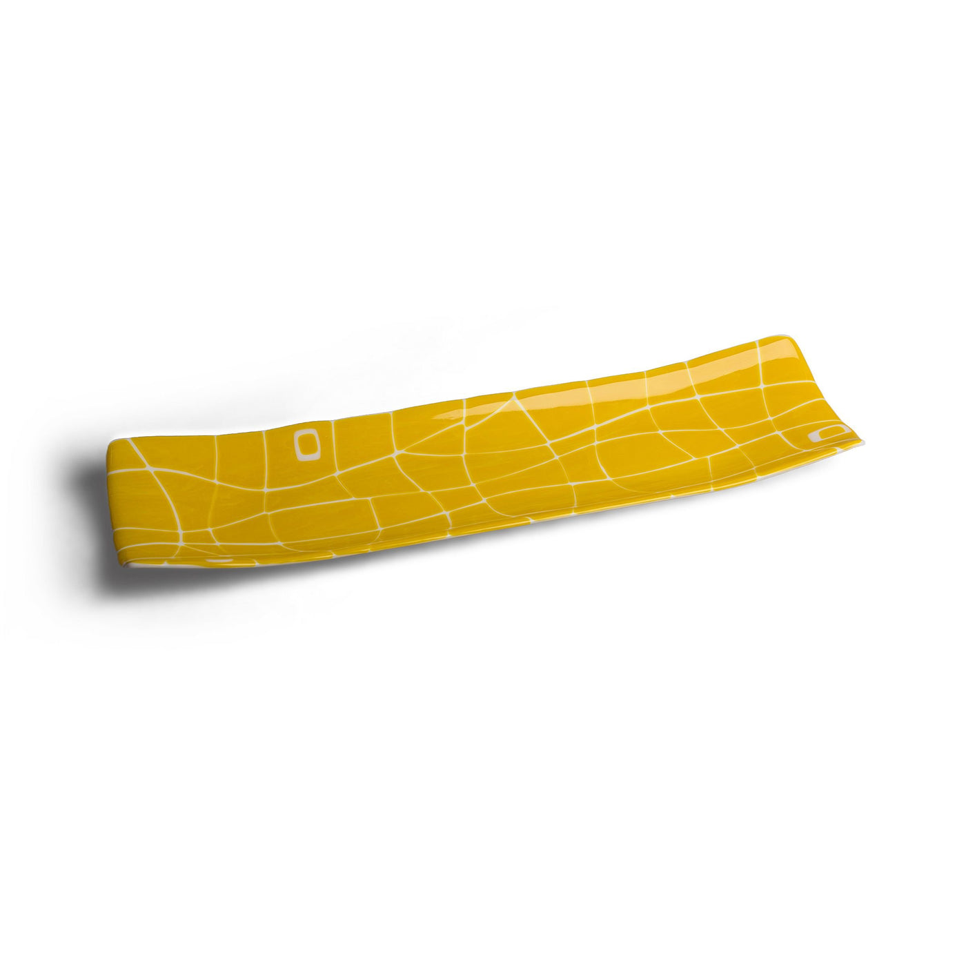 Yellow on White
