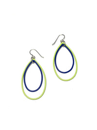 Neon Chartreuse & Electric Blue