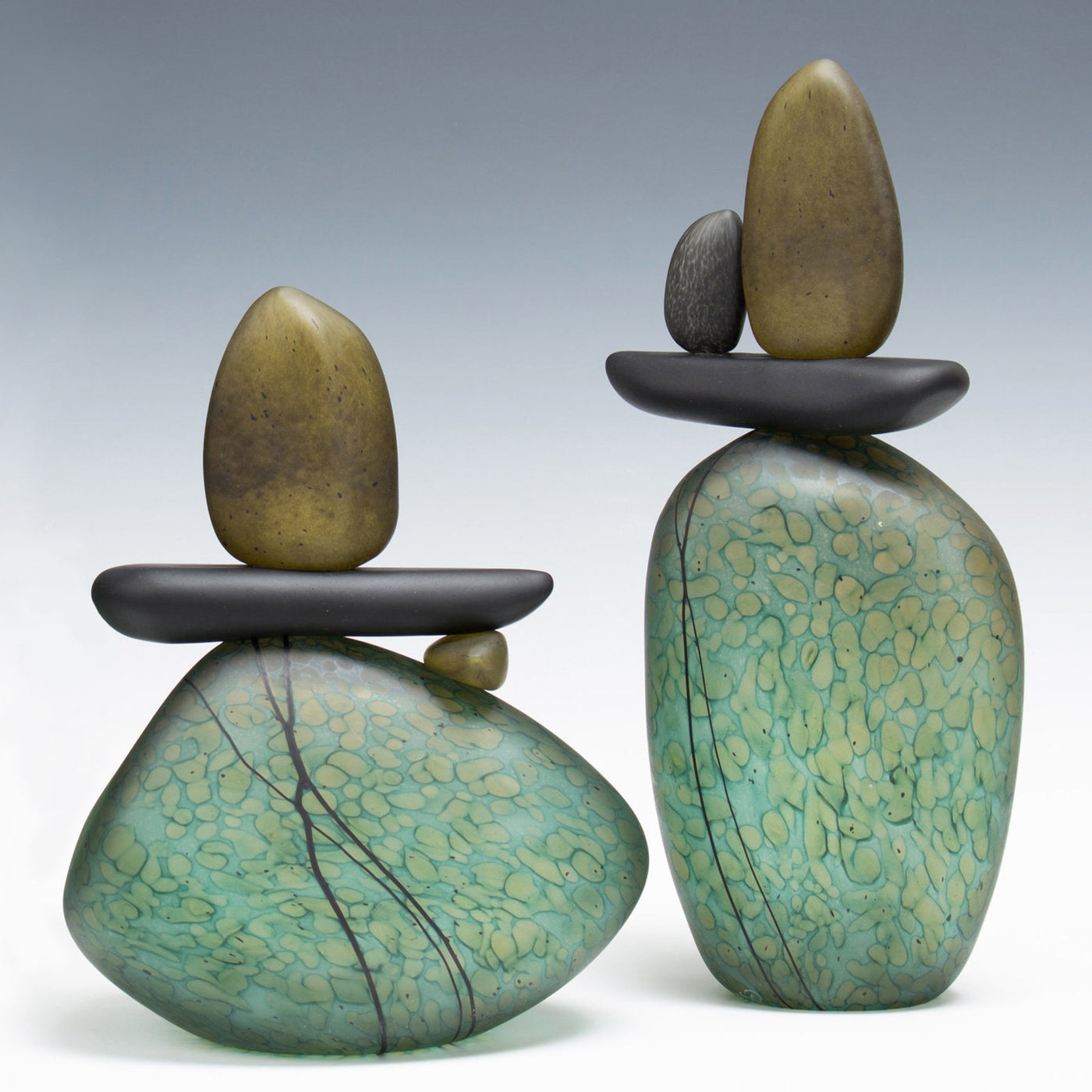 left to right: small, large