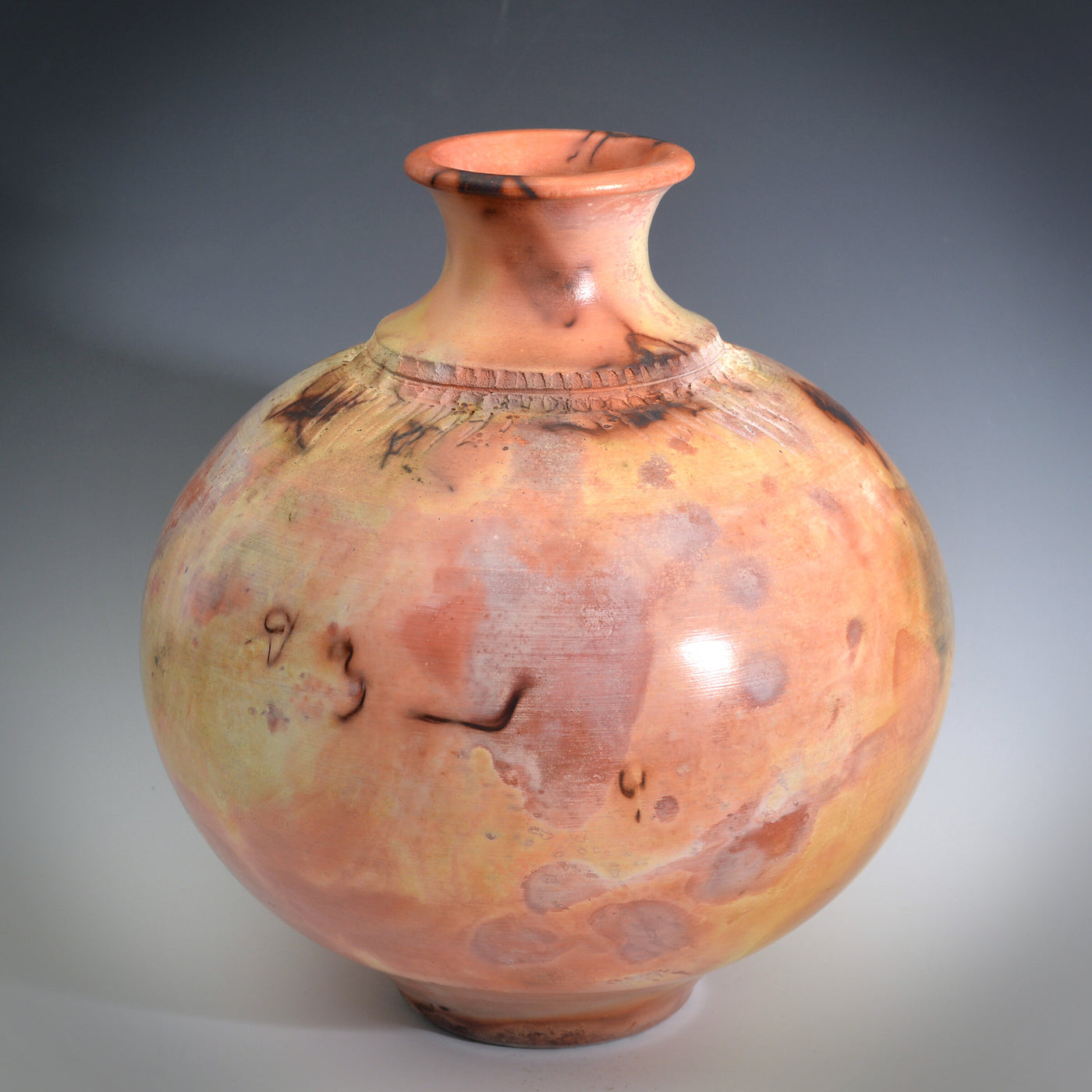 Remnants Saggar-Fired Vase