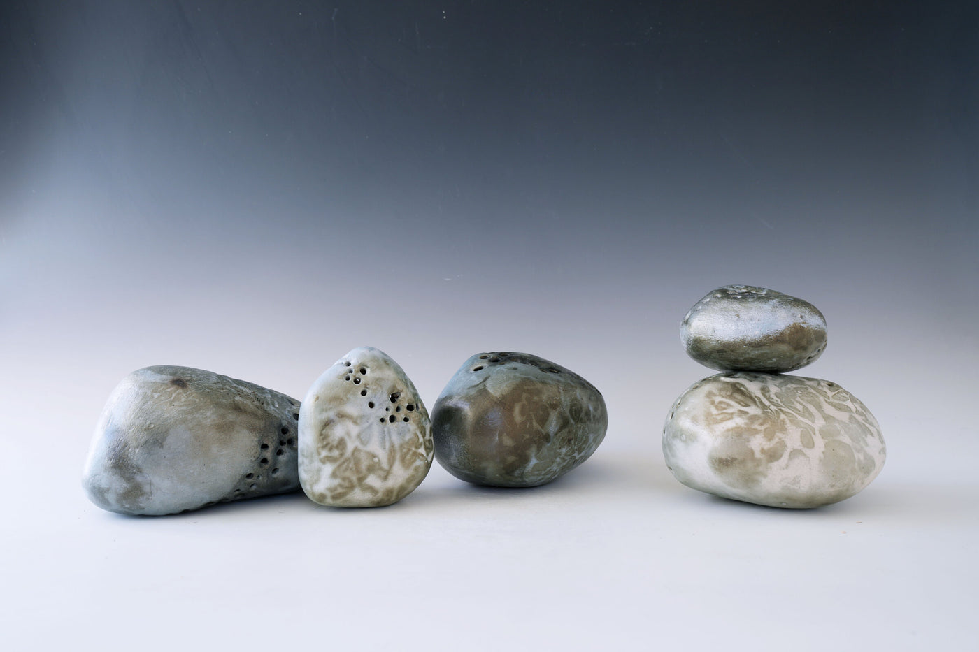 Blue Moon Riverstone Set of 5