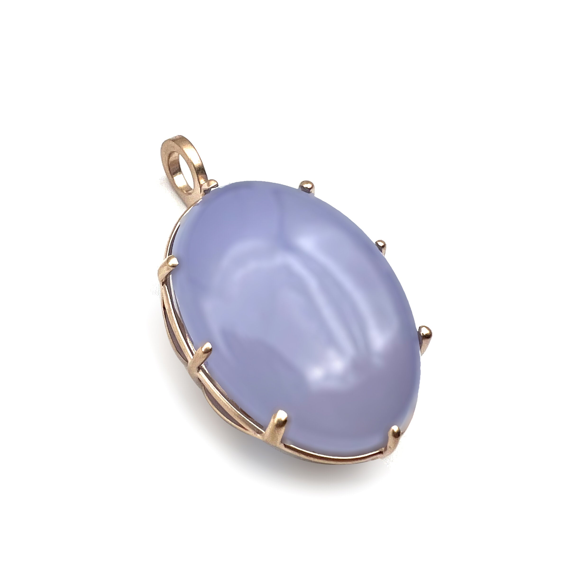 Chalcedony Jungle Pendant