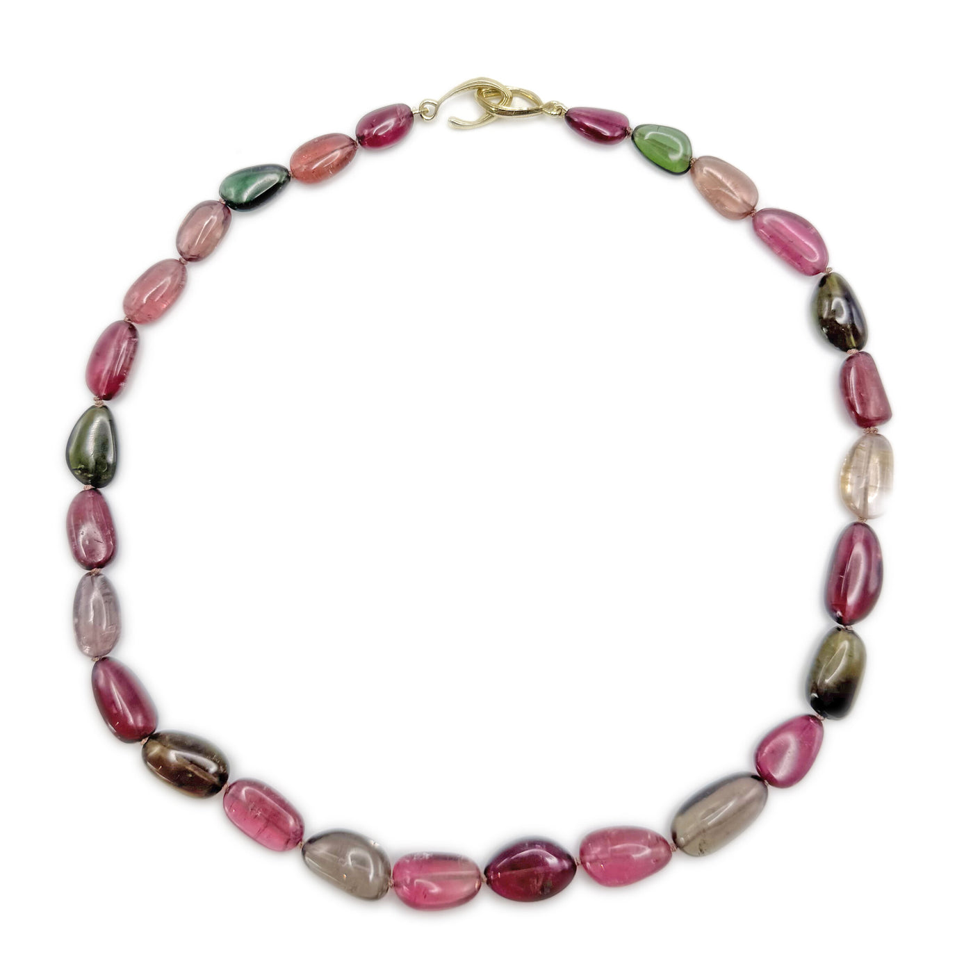 Tourmaline Pebble Necklace