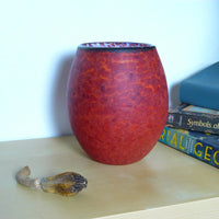 Red Simple Vase