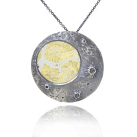 Moon Encasement Necklace