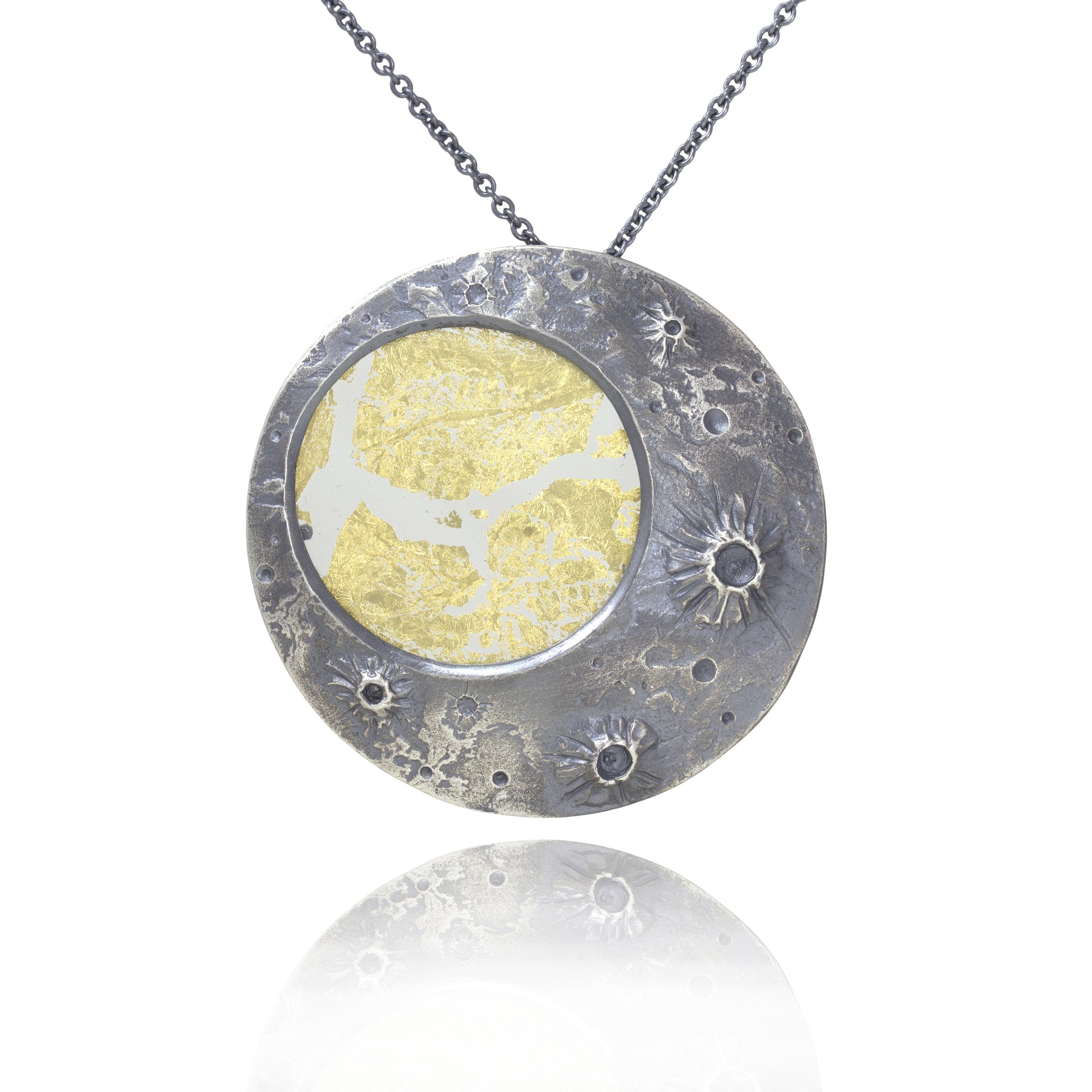 Moon Encasement Necklace