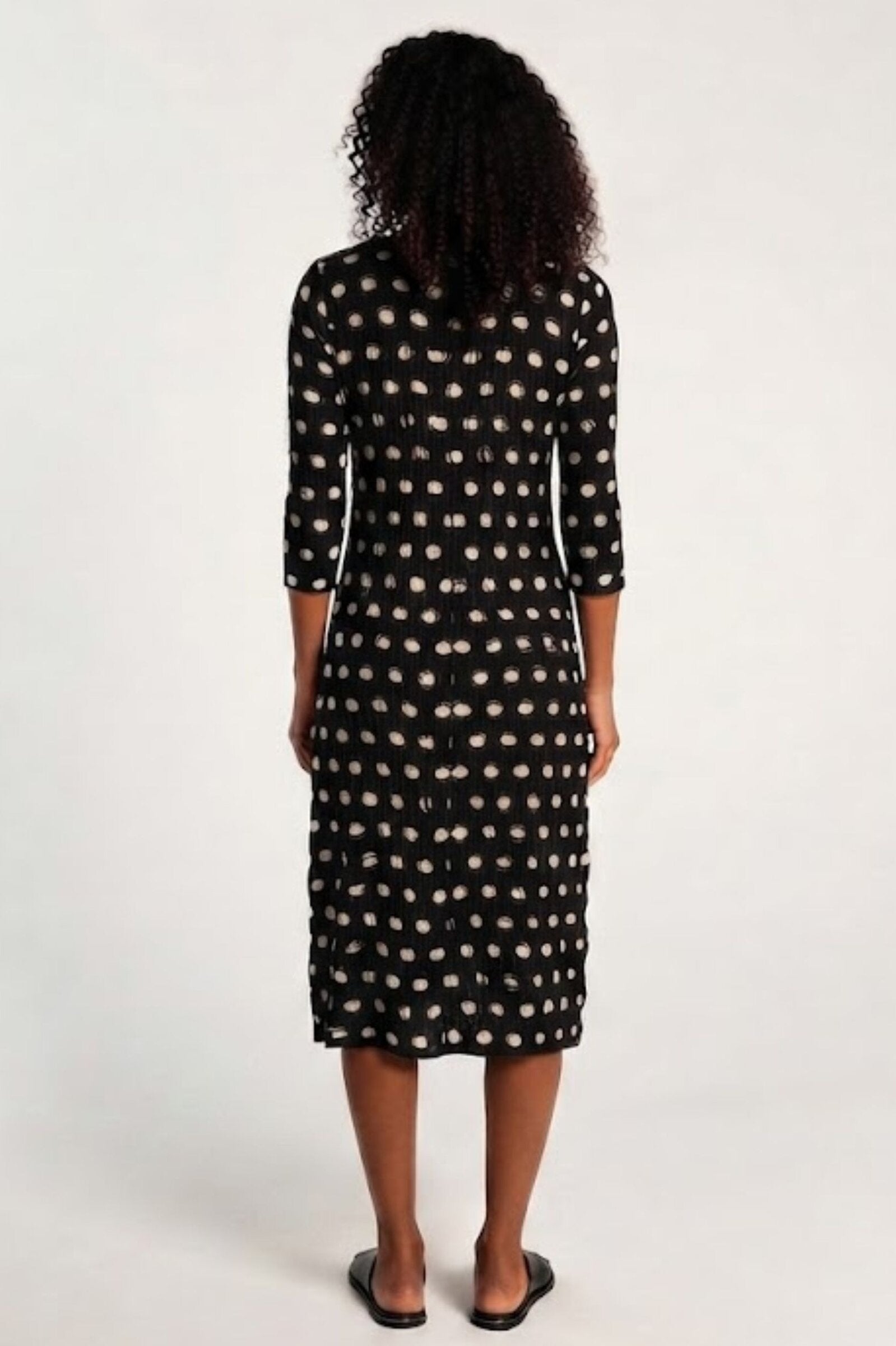 3/4 Sleeve Smash Pocket Dress