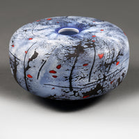 Winter Cherries Large Short Cylinder
