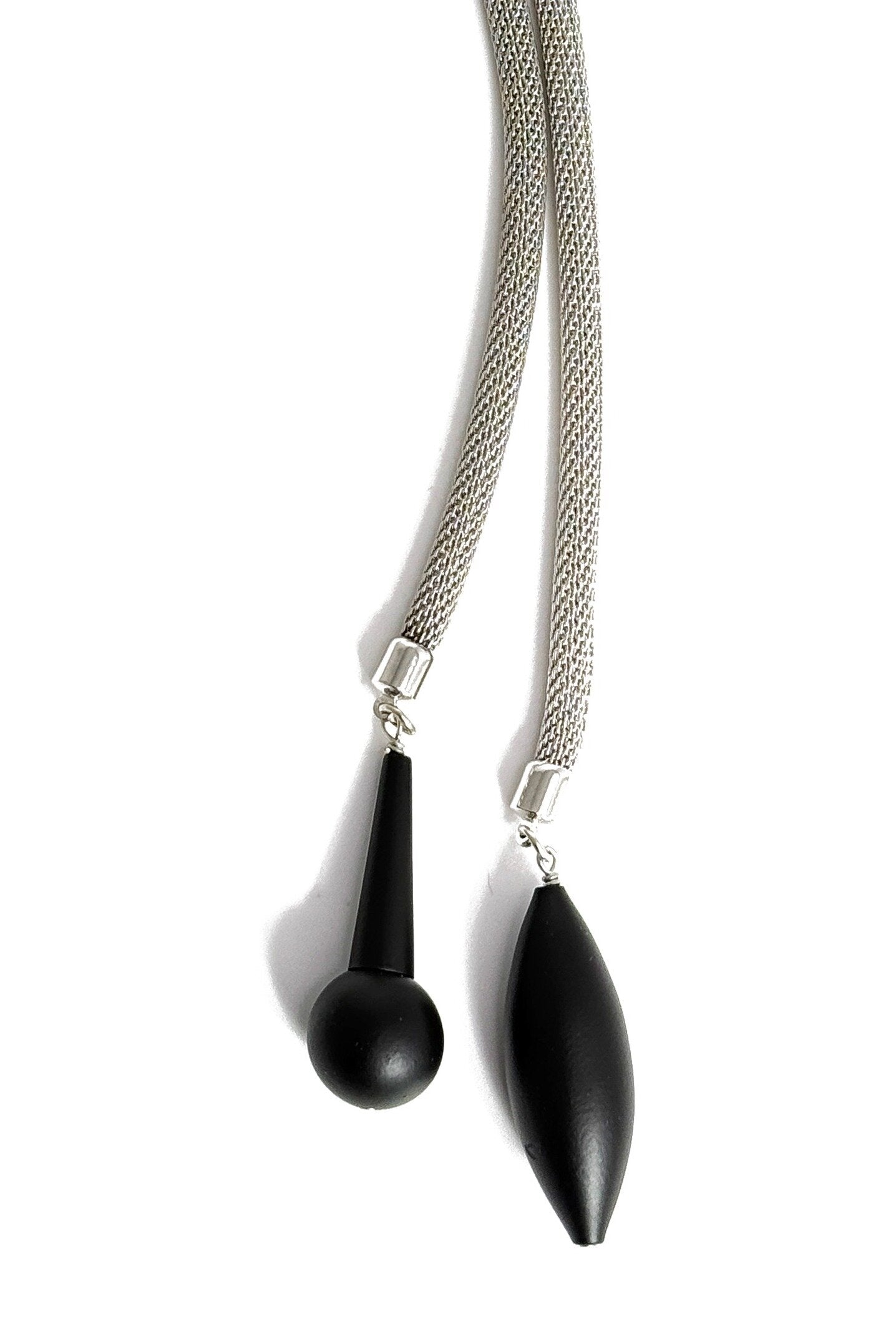 Mesh Bolo Necklace