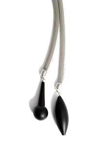 Mesh Bolo Necklace