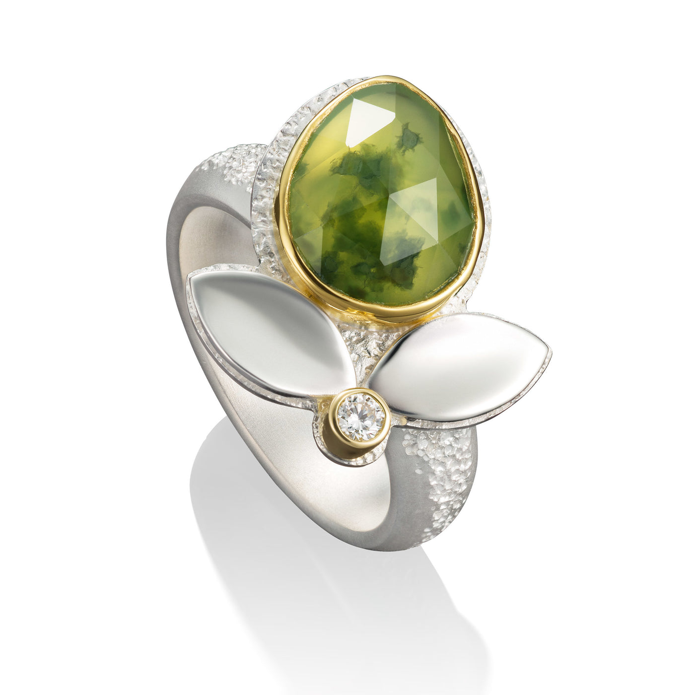 Silver/Grossular Garnet