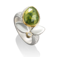 Silver/Grossular Garnet