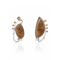 Golden Whimsy Drusy Earrings