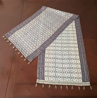 Handwoven Iron Bamboo Pub Table Runner
