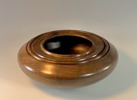 Claro Walnut Turned Vessel
