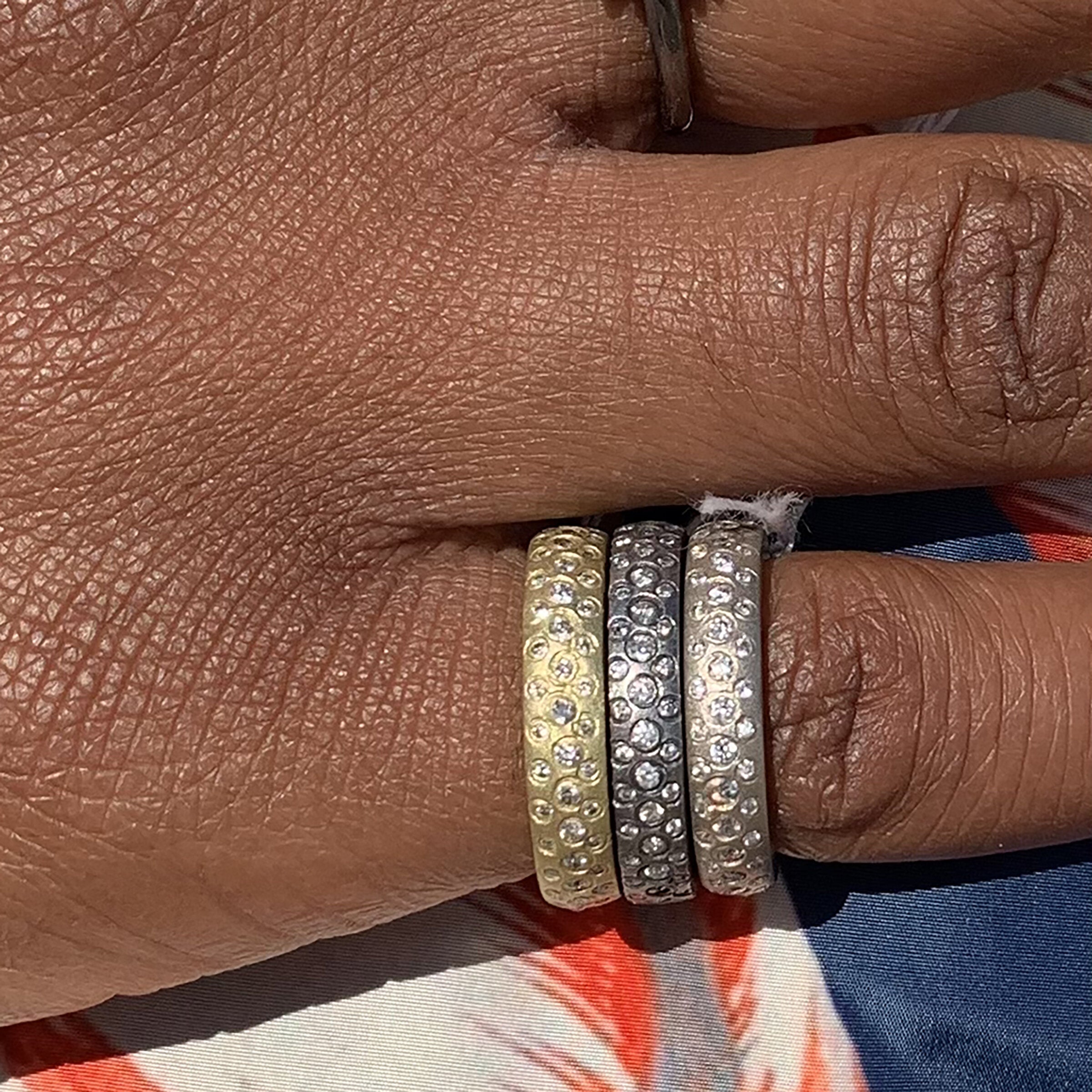 Fairy Dust Diamond Ring