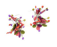 Orange & Green Petals