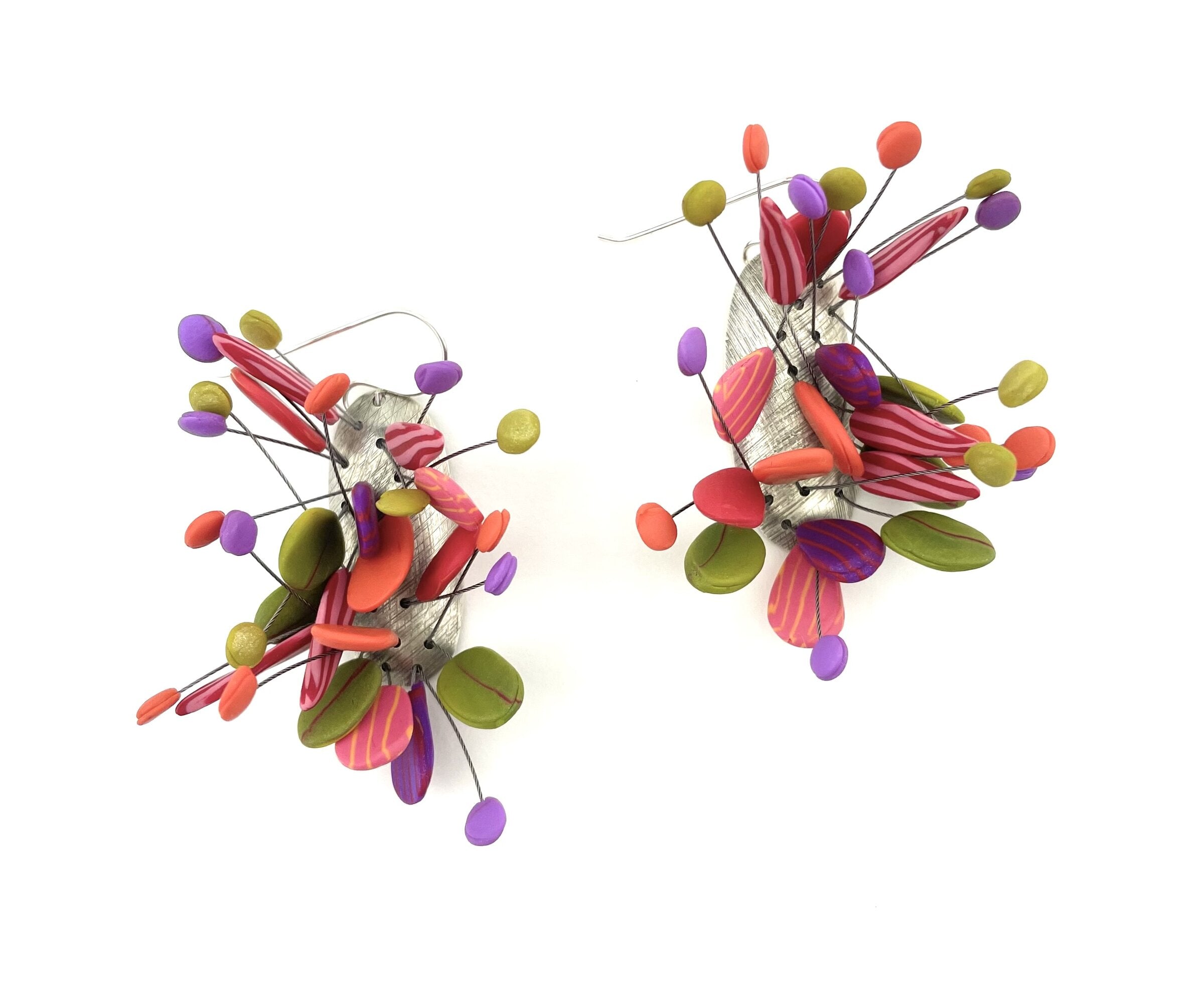 Orange & Green Petals