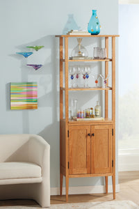 Tall Cherry Cabinet