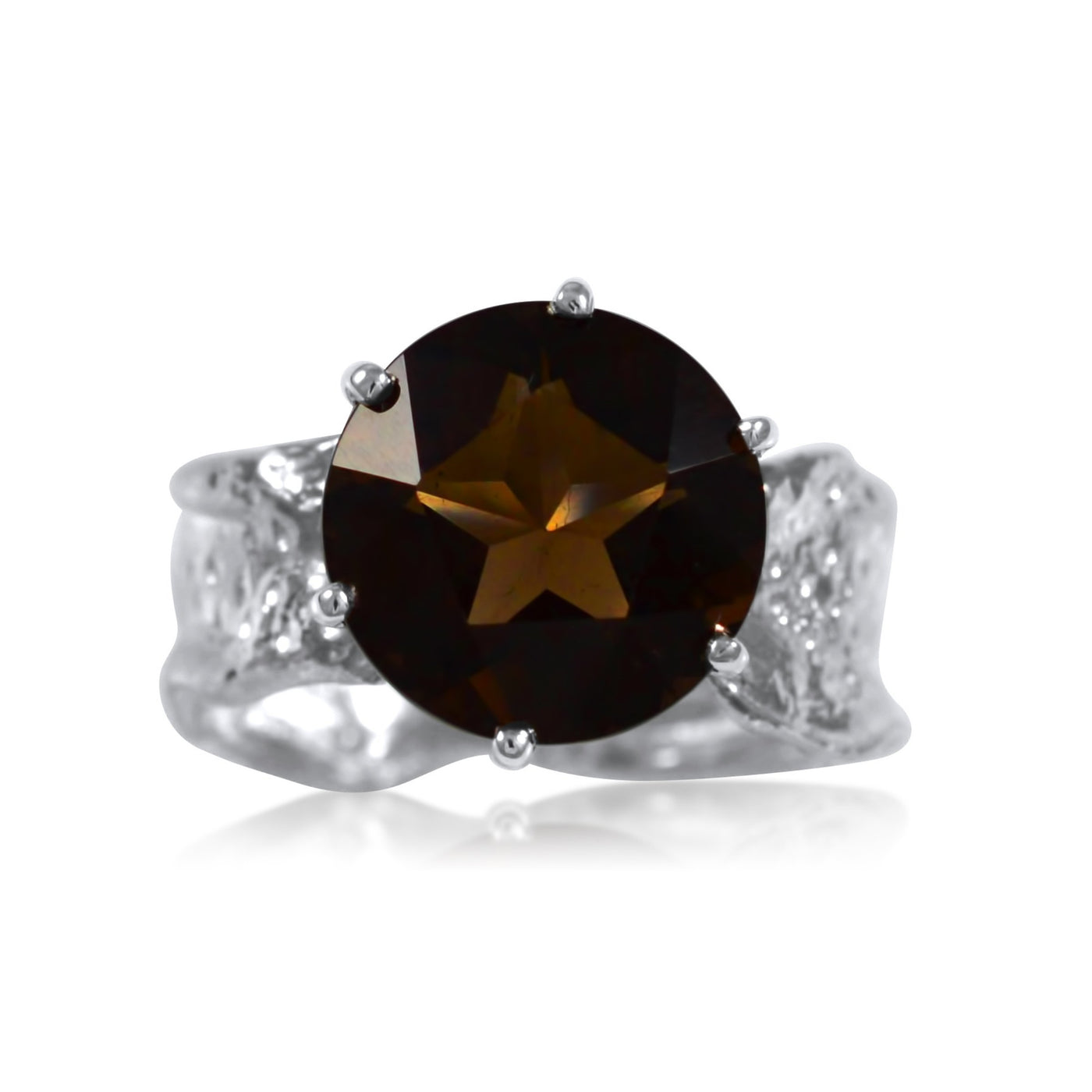 Lily Burst in Smoky Quartz