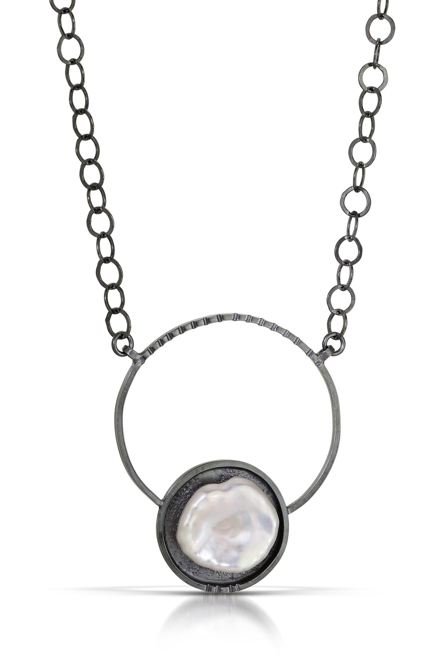 Double Circle Necklace