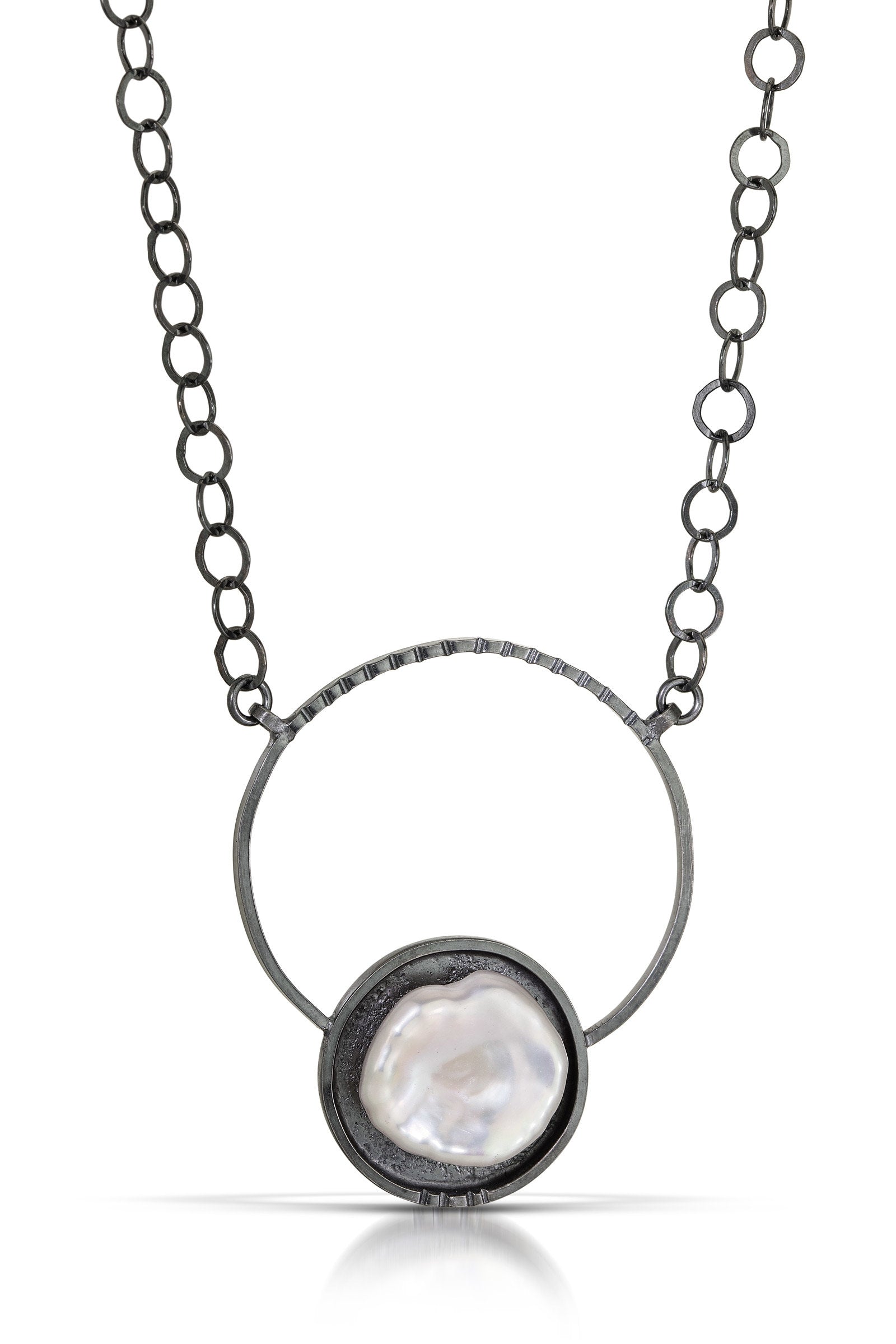 Double Circle Necklace