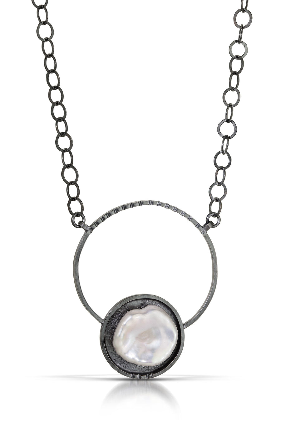 Double Circle Necklace