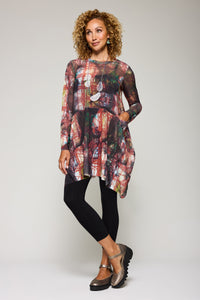 Clemence Mesh Pocket Tunic