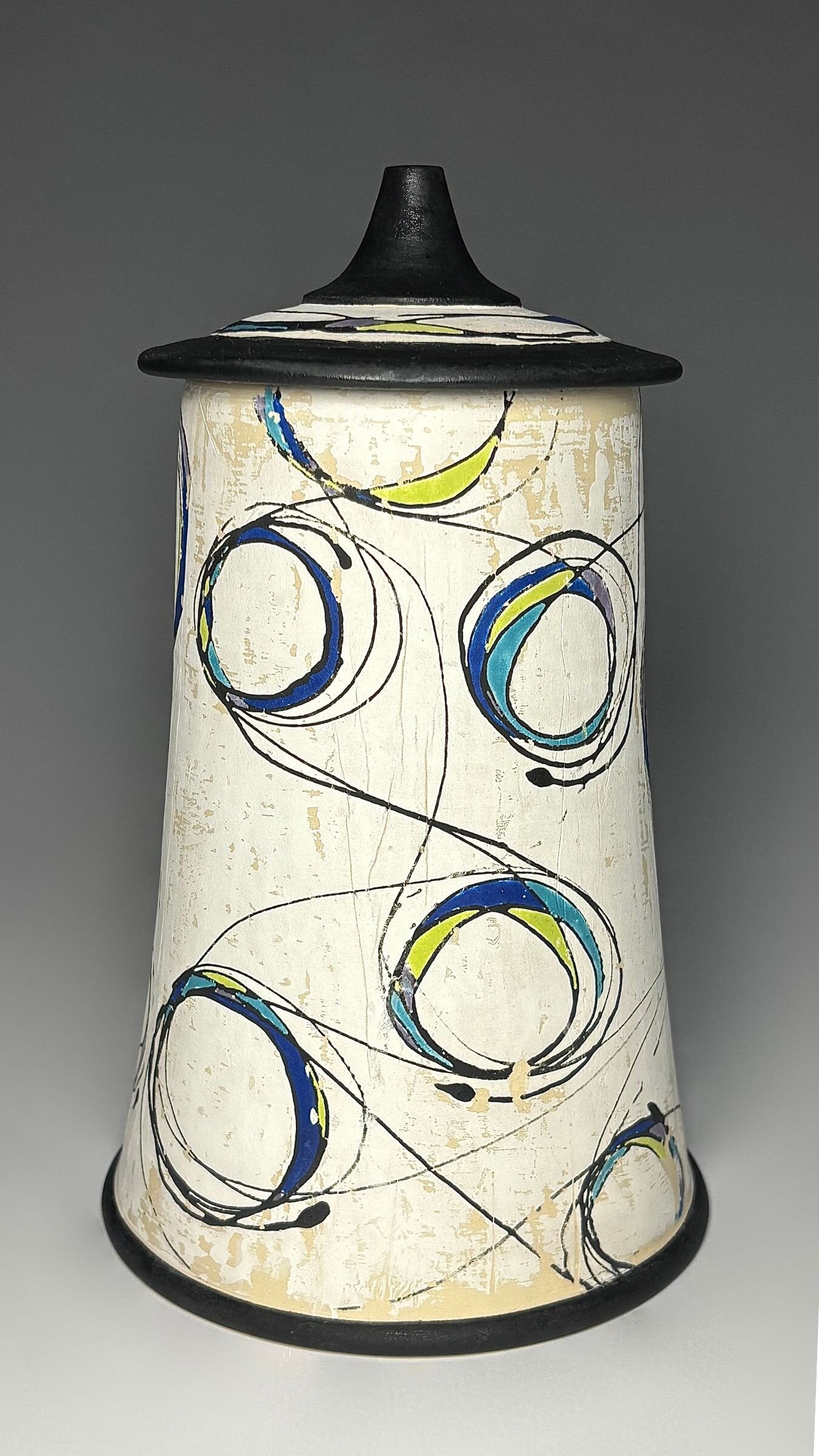 Neurographic Lidded Vessel