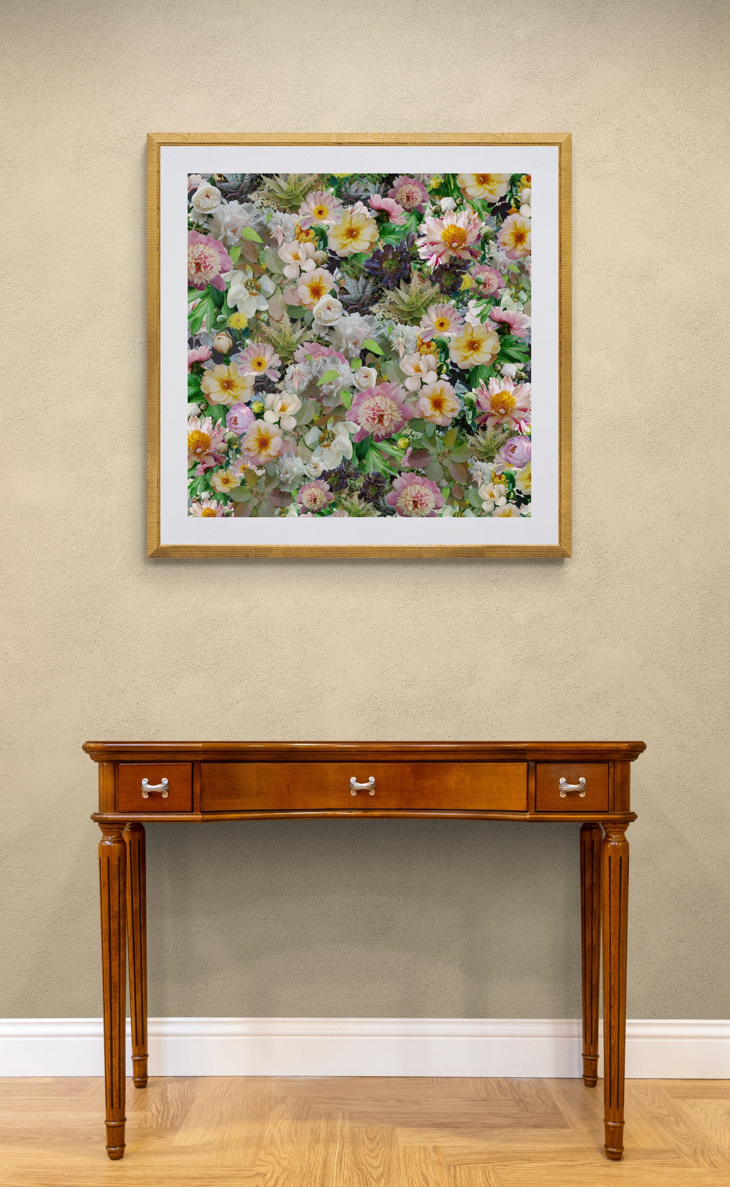 Peonies Breaking Pattern