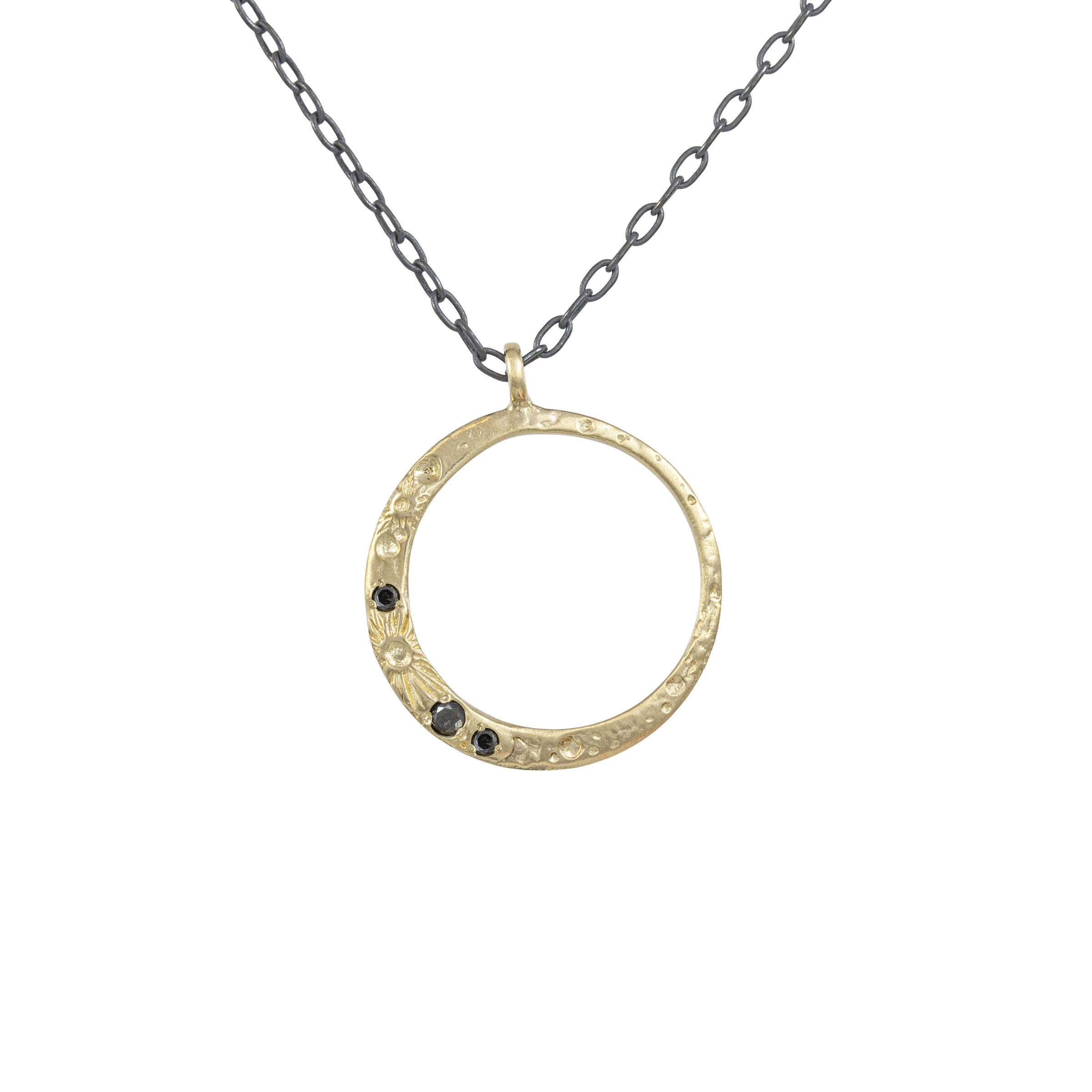Oxidized Silver Chain