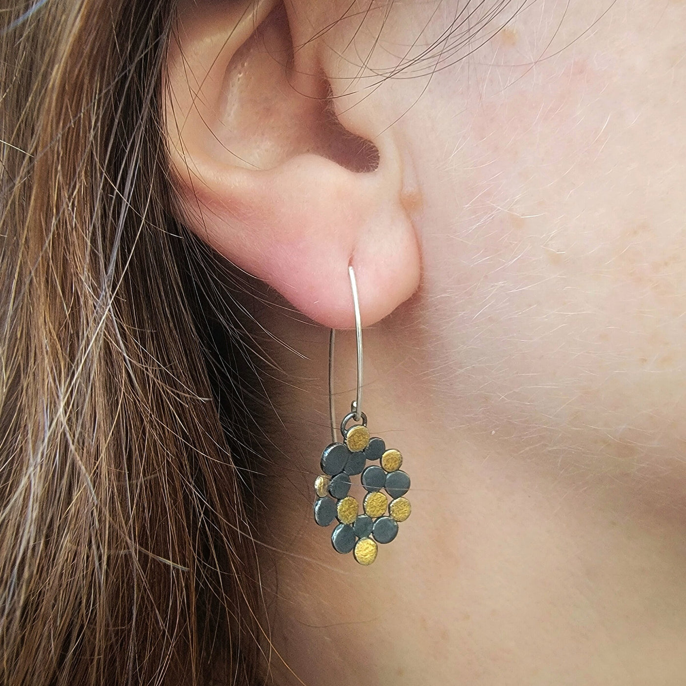 Cluster Dot Earrings