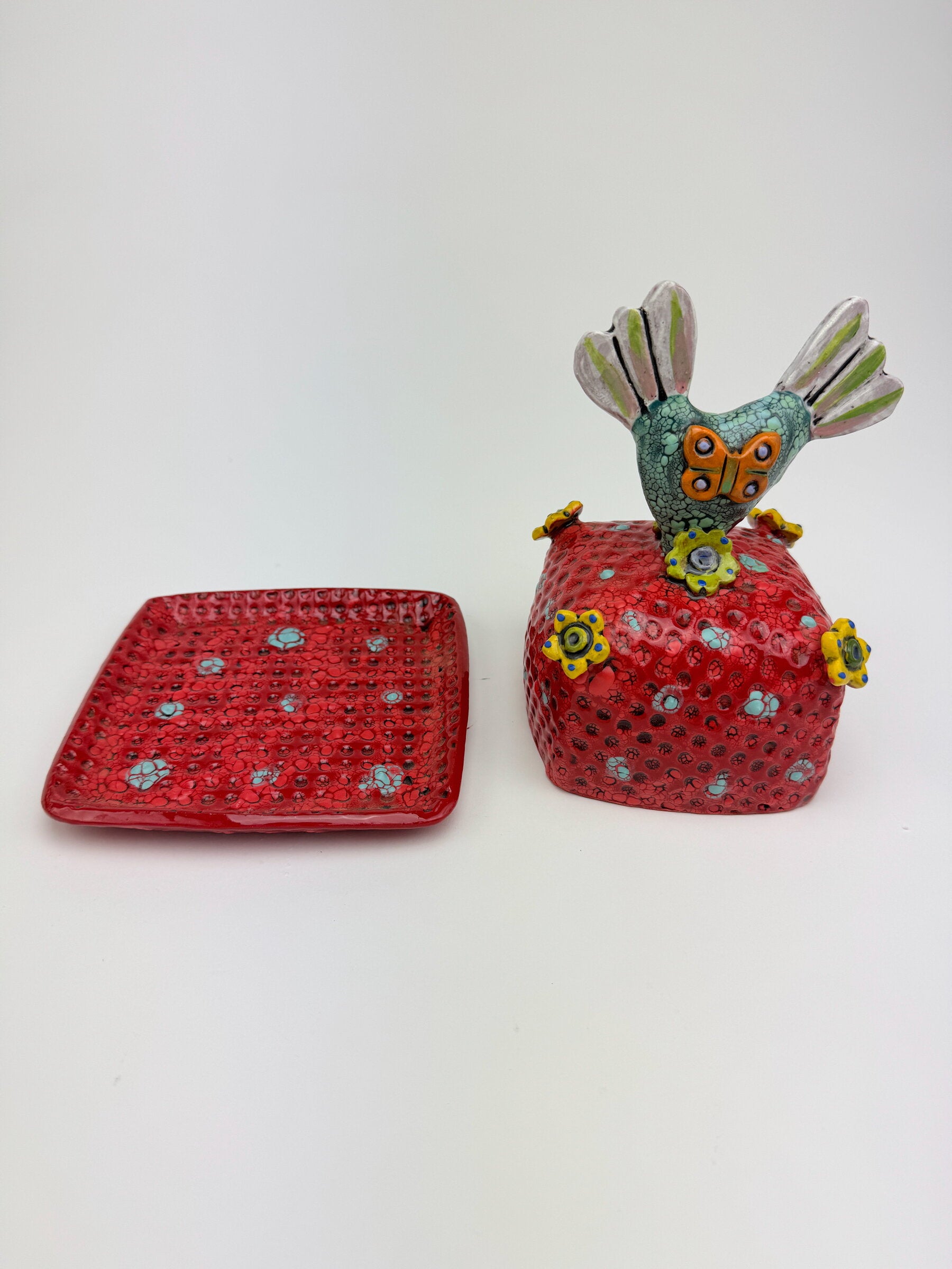 Soaring Love Butter Dish