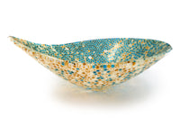 Nido 17 Turquoise and Amber Bowl