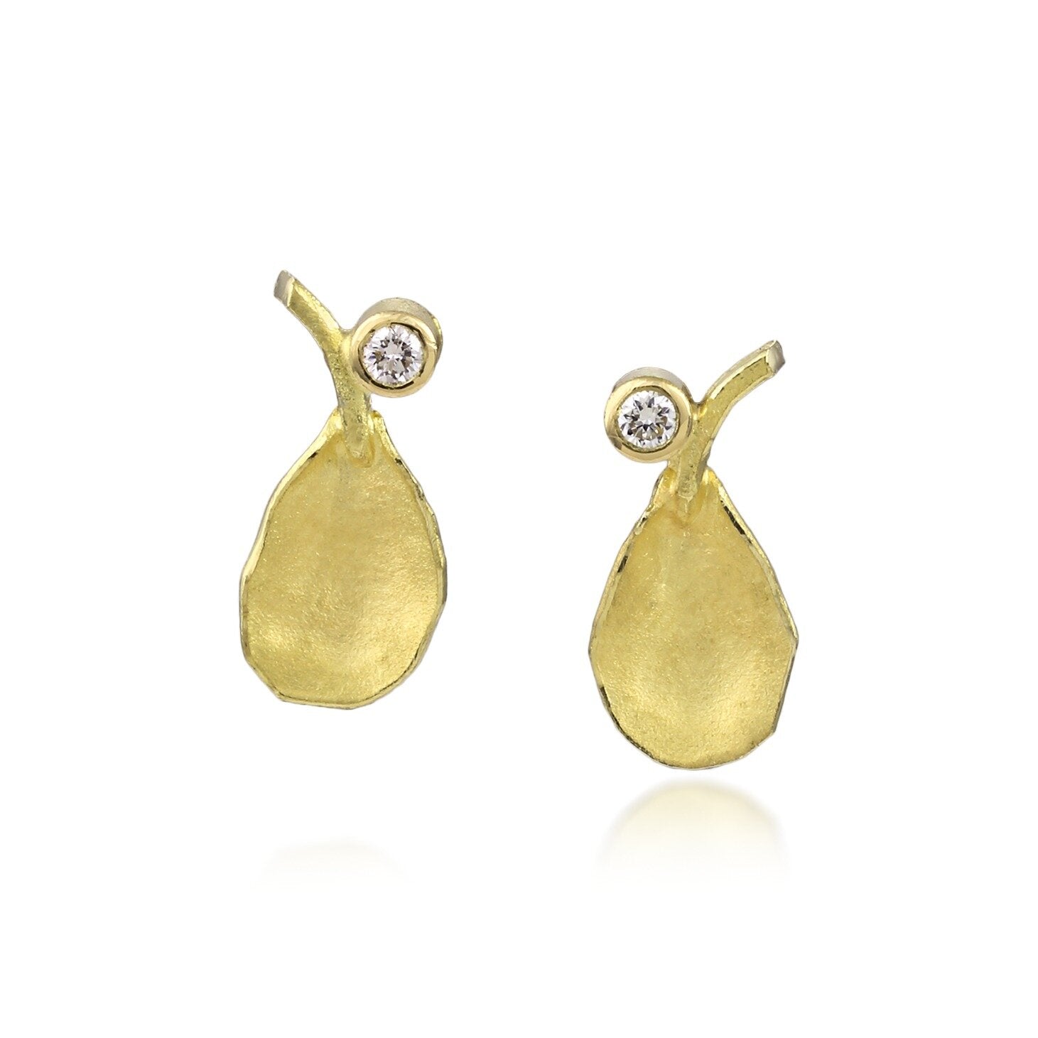 Leaf Stud Earrings