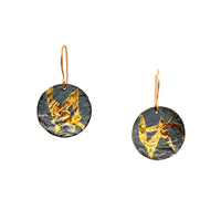 Keum-Boo Disk Earrings