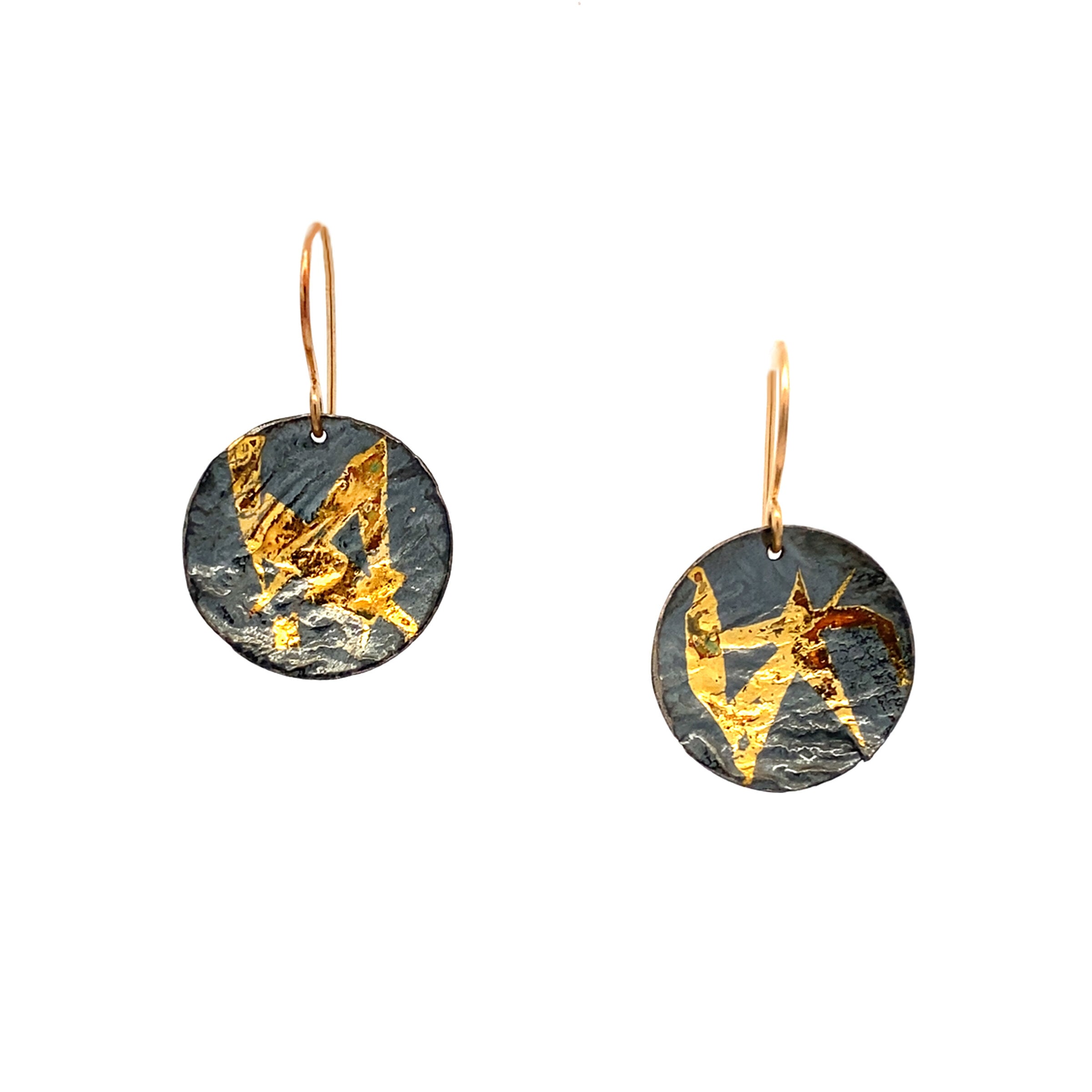 Keum-Boo Disk Earrings