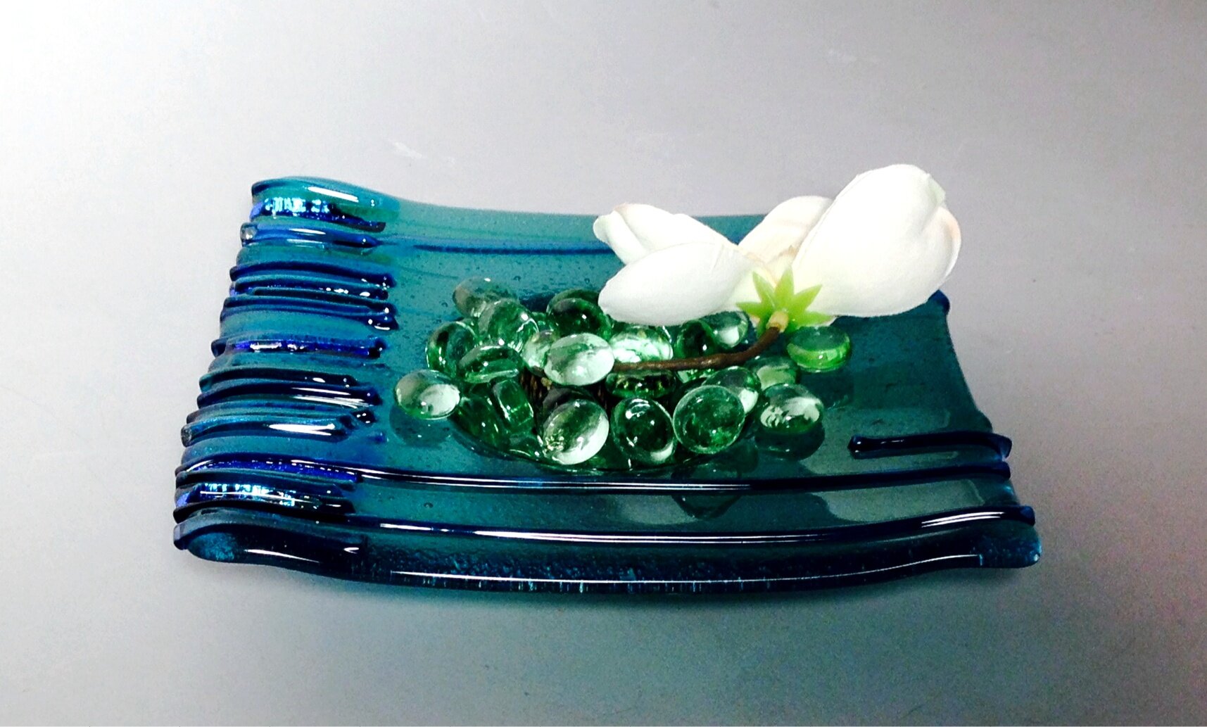 Ikebana Icicle Aqua I