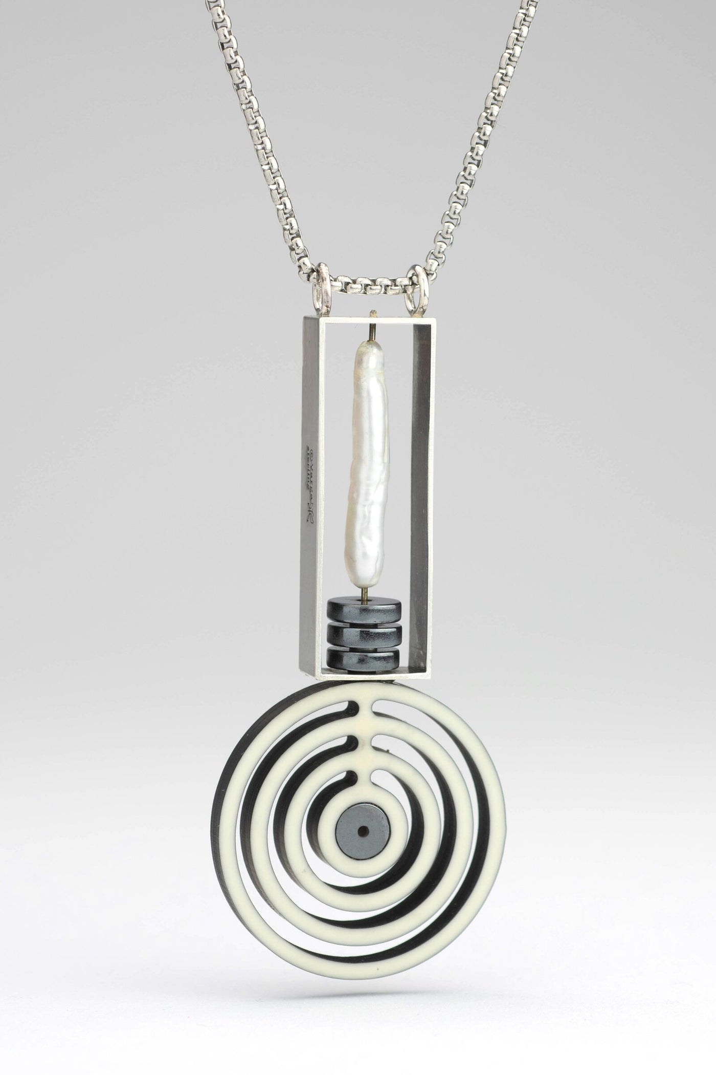 Juma & Pearl Concentric Pendant