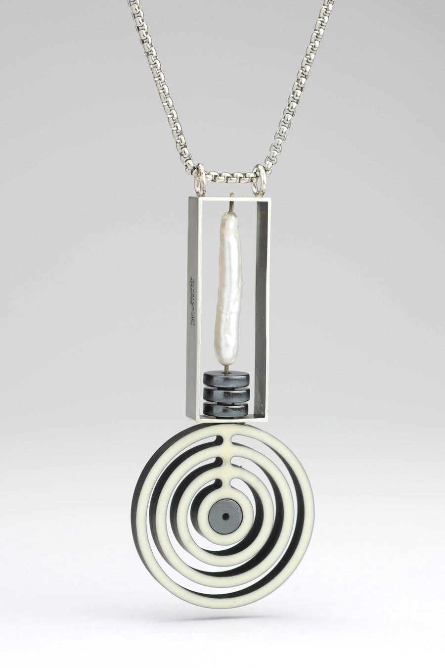 Juma & Pearl Concentric Pendant