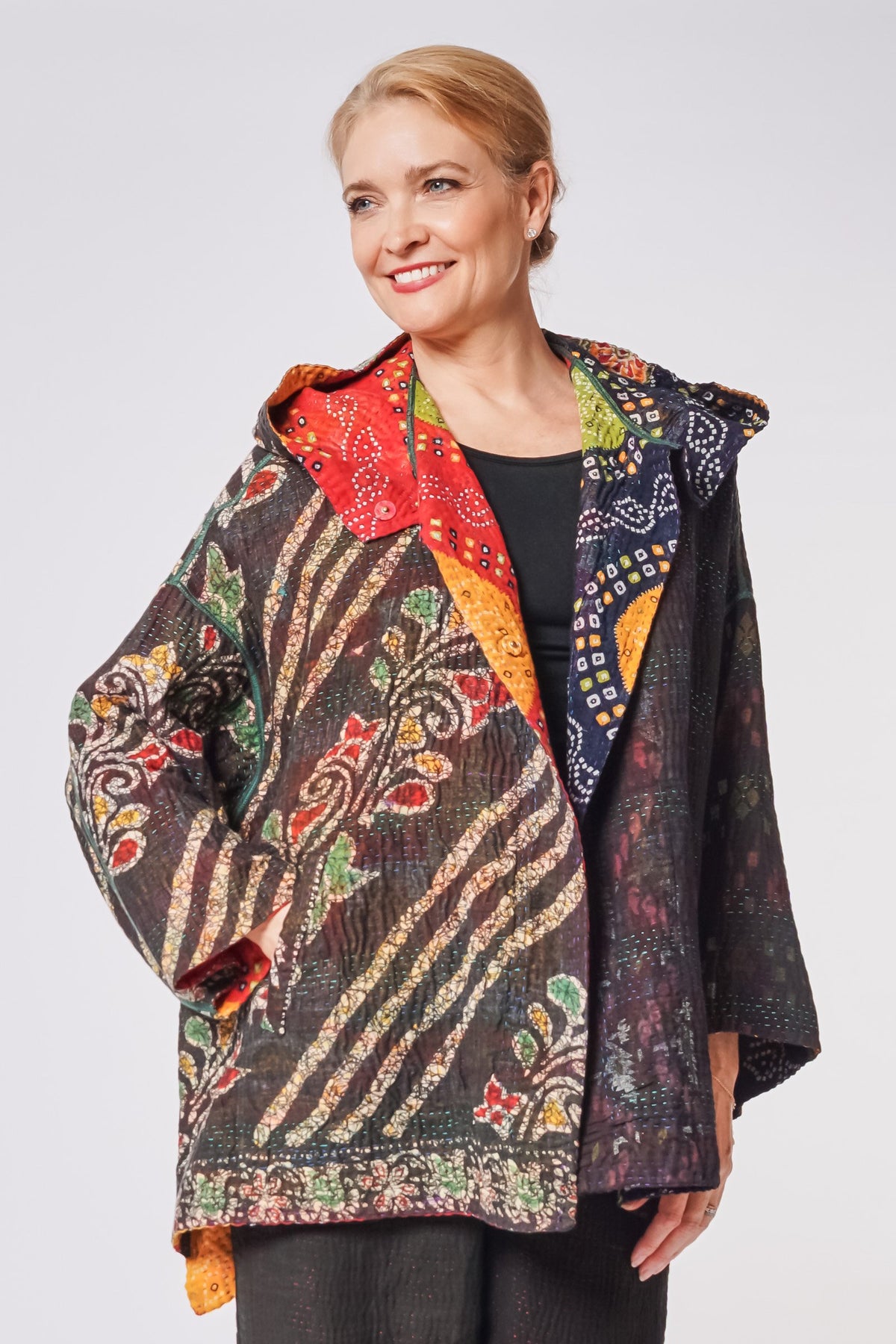 Hoodie Poncho #1