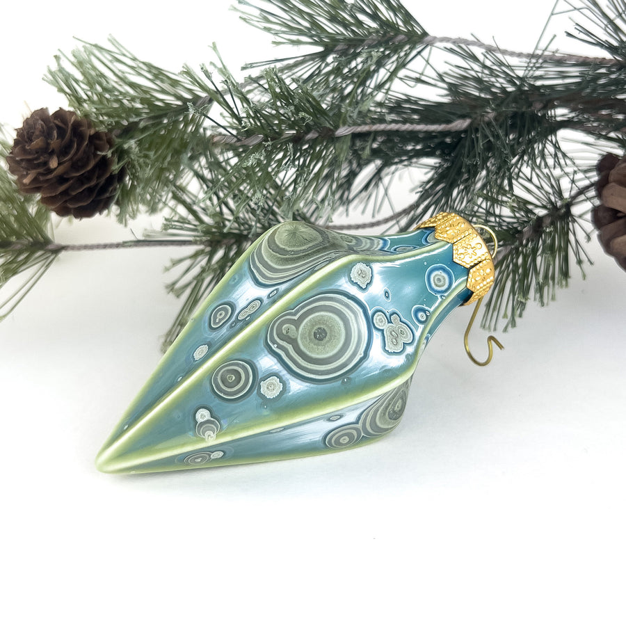Crystalline Star Ornament, Jade