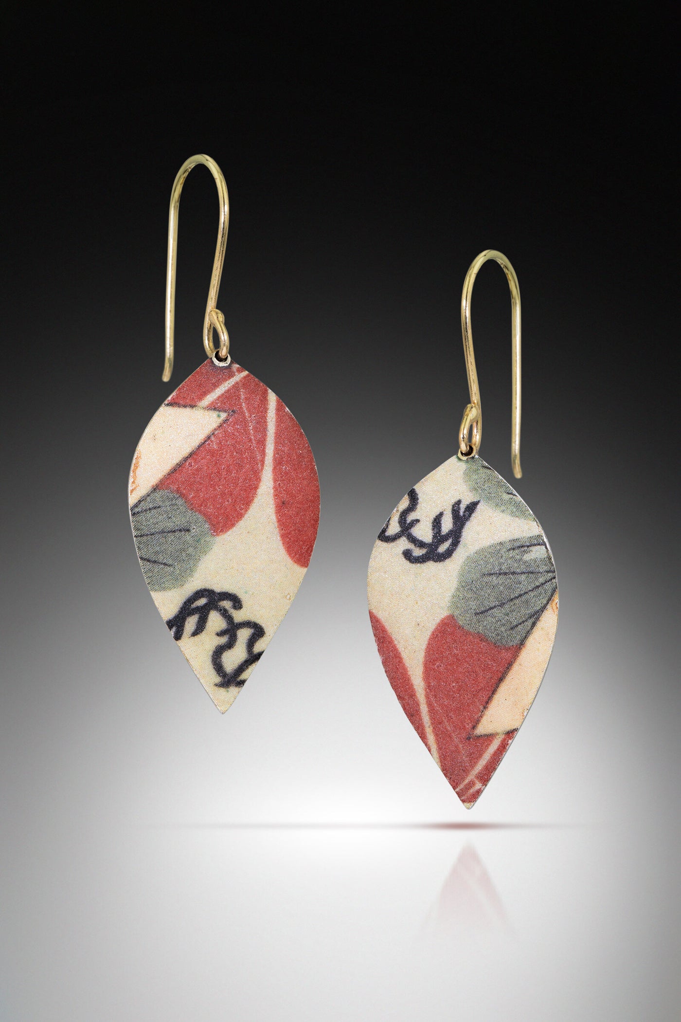 Kimono Petal Dangle Earrings | Photo by Cole Rodger