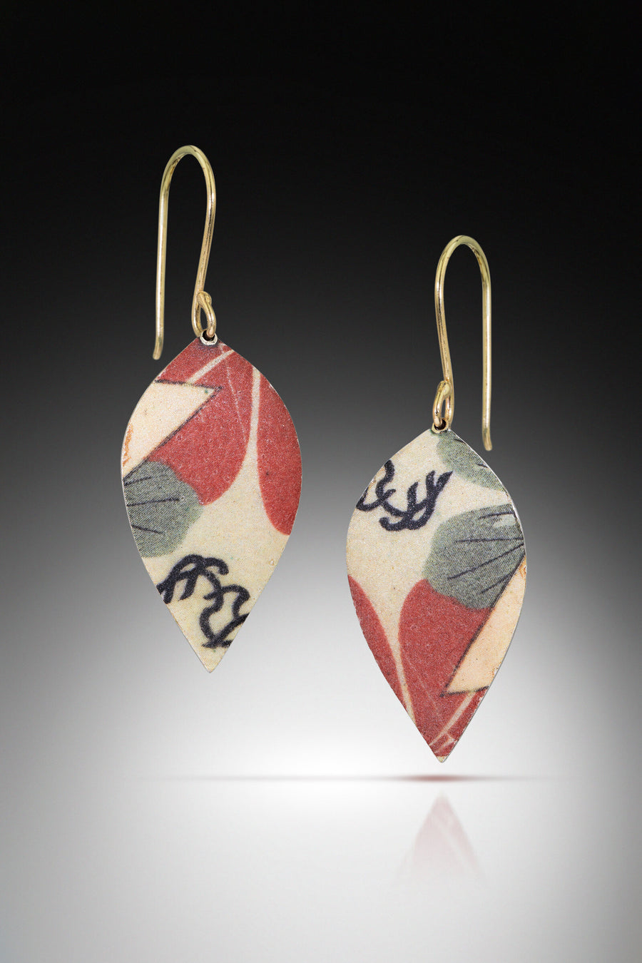 Kimono Petal Dangle Earrings | Photo by Cole Rodger