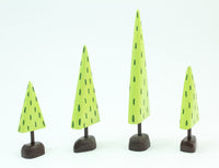 Light Green, Set of Four